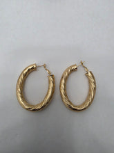 Load image into Gallery viewer, 18K Gold Plated Hoop Earring
