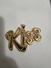 Load image into Gallery viewer, 18K Gold Plated Bold Kiss Pendant
