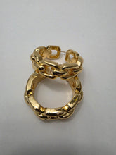 Load image into Gallery viewer, 18K Gold Plated Bold Hoop Earring
