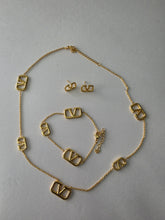 Load image into Gallery viewer, 18K Gold Plated 3 in 1 Simple Set
