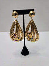 Load image into Gallery viewer, 18K Gold Plated Bold Drop Earring
