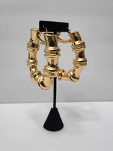 Load image into Gallery viewer, 18K Gold Plated Bold Hoop Earring

