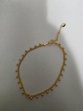 Load image into Gallery viewer, 18K Gold Plated Simple Ball Charm Anklet
