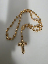Load image into Gallery viewer, 18K Gold Plated Bold Beaded Rosary Praying Bead
