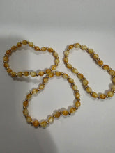 Load image into Gallery viewer, 3 in 1 Yellow Beaded Elastic Bracelet
