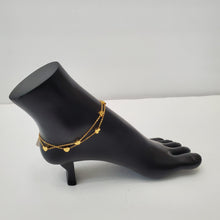 Load image into Gallery viewer, 18K GOLD PLATED STAINLESS STEEL HEART ANKLET
