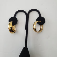 Load image into Gallery viewer, 18K GOLD PLATED STAINLESS STEEL SMALL HOOP EARRINGS
