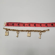 Load image into Gallery viewer, 18K ITALIAN GOLD PLATED CHARM BRACELET
