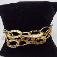 Load image into Gallery viewer, 18K ITALIAN GOLD PLATED 3 IN 1  BRACELET
