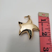 Load image into Gallery viewer, 18K BRAZILIAN GOLD PLATED CHUNKY STAR PENDANT
