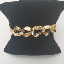 Load image into Gallery viewer, 18K GOLD PLATED LUXE WEAVE BRACELET
