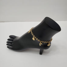 Load image into Gallery viewer, 18K ITALIAN GOLD PLATED FISH ANKLET
