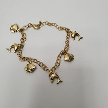 Load image into Gallery viewer, 18K ITALIAN GOLD PLATED FISH ANKLET
