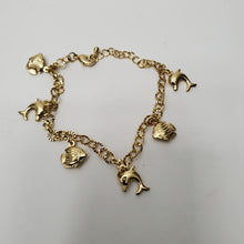 Load image into Gallery viewer, 18K ITALIAN GOLD PLATED FISH ANKLET
