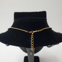 Load image into Gallery viewer, 18K GOLD PLATED BIG DOLLAR SACK EARRING , PENDANT &amp; CORD NECKLACE SET
