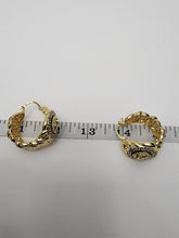 Load image into Gallery viewer, 18K ITALIAN GOLD PLATED HOOP EARRINGS
