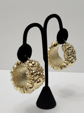 Load image into Gallery viewer, 18K ITALIAN GOLD PLATED CHUNKY HOOP EARRINGS
