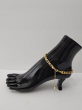 Load image into Gallery viewer, 18K ITALIAN GOLD PLATED THICK CHAIN ANKLET
