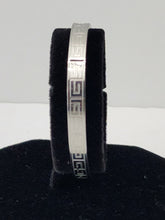 Load image into Gallery viewer, 18K ITALIAN WHITE GOLD PLATED BANGLE
