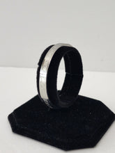 Load image into Gallery viewer, 18K ITALIAN WHITE GOLD PLATED  BANGLE
