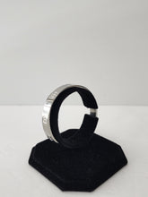 Load image into Gallery viewer, 18K ITALIAN WHITE GOLD PLATED  BANGLE
