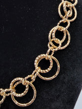 Load image into Gallery viewer, 18K BRAZILIAN GOLD PLATED NECKLACE &amp; BRACELET SET
