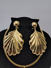Load image into Gallery viewer, 18K BRAZILIAN GOLD PLATED EARRING, PENDANT &amp; NECKLACE , PARTY SET
