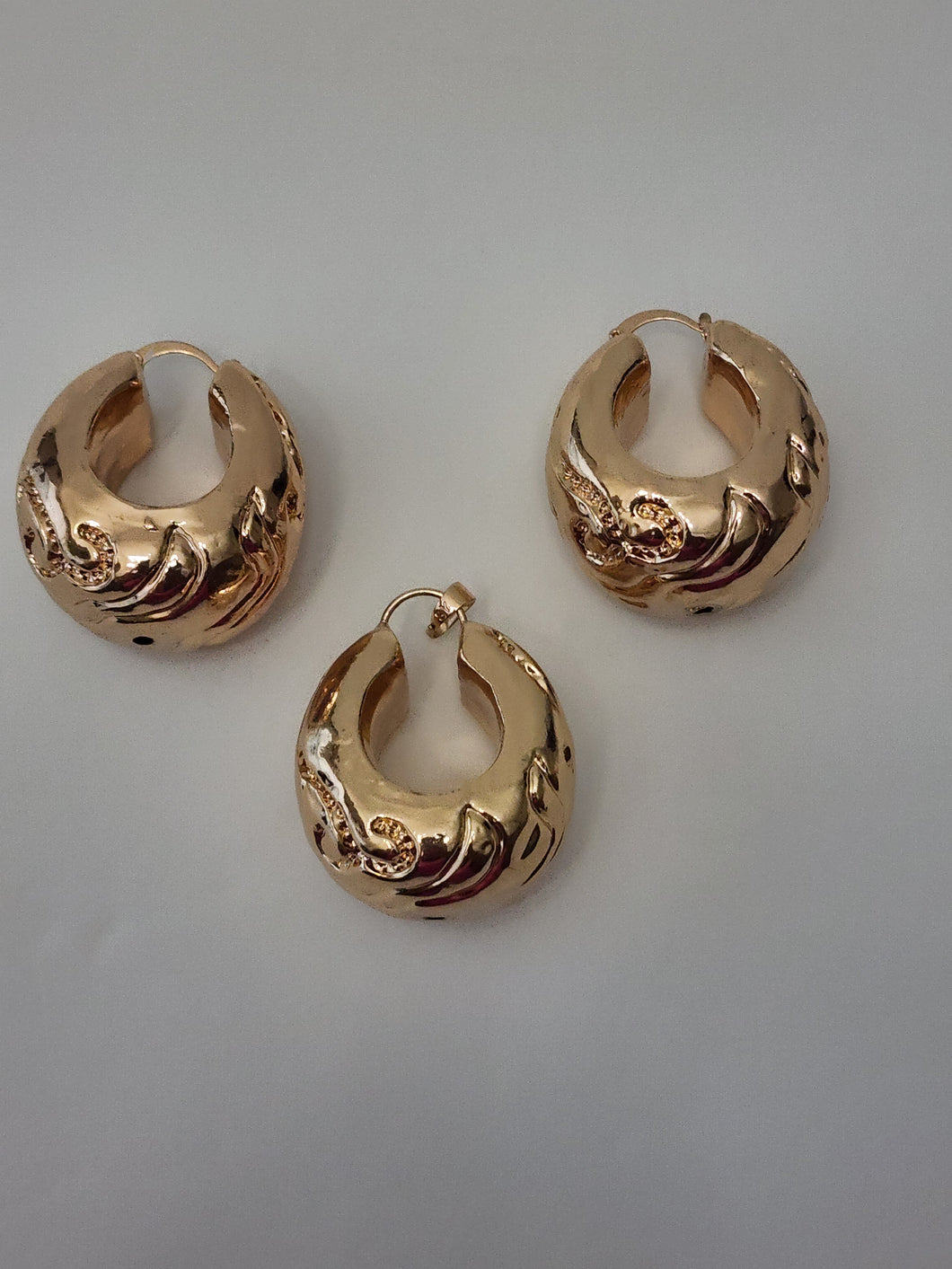 18K BRAZILIAN ROSE GOLD PLATED PARTY SET