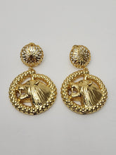 Load image into Gallery viewer, 18K Gold Plated Chunky Drop Earring
