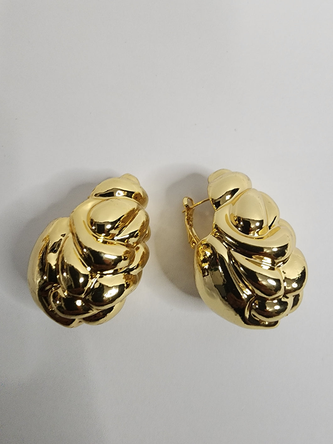 18K Gold Plated Chunky Earring