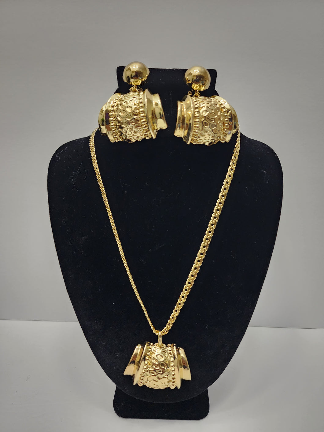 18K Italian Gold Plated Set