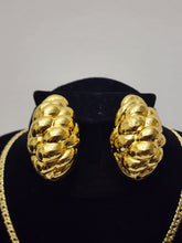 Load image into Gallery viewer, 18K Italian Gold Plated Chunky Set
