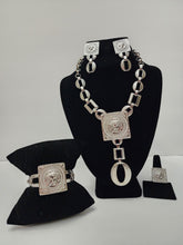 Load image into Gallery viewer, 18K White Gold Plated Party Set
