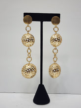 Load image into Gallery viewer, 18K  Gold Plated Drop Earring
