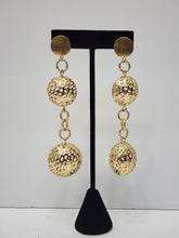 Load image into Gallery viewer, 18K  Gold Plated Drop Earring
