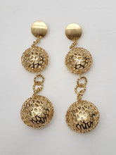 Load image into Gallery viewer, 18K  Gold Plated Drop Earring
