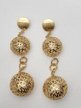 Load image into Gallery viewer, 18K  Gold Plated Drop Earring
