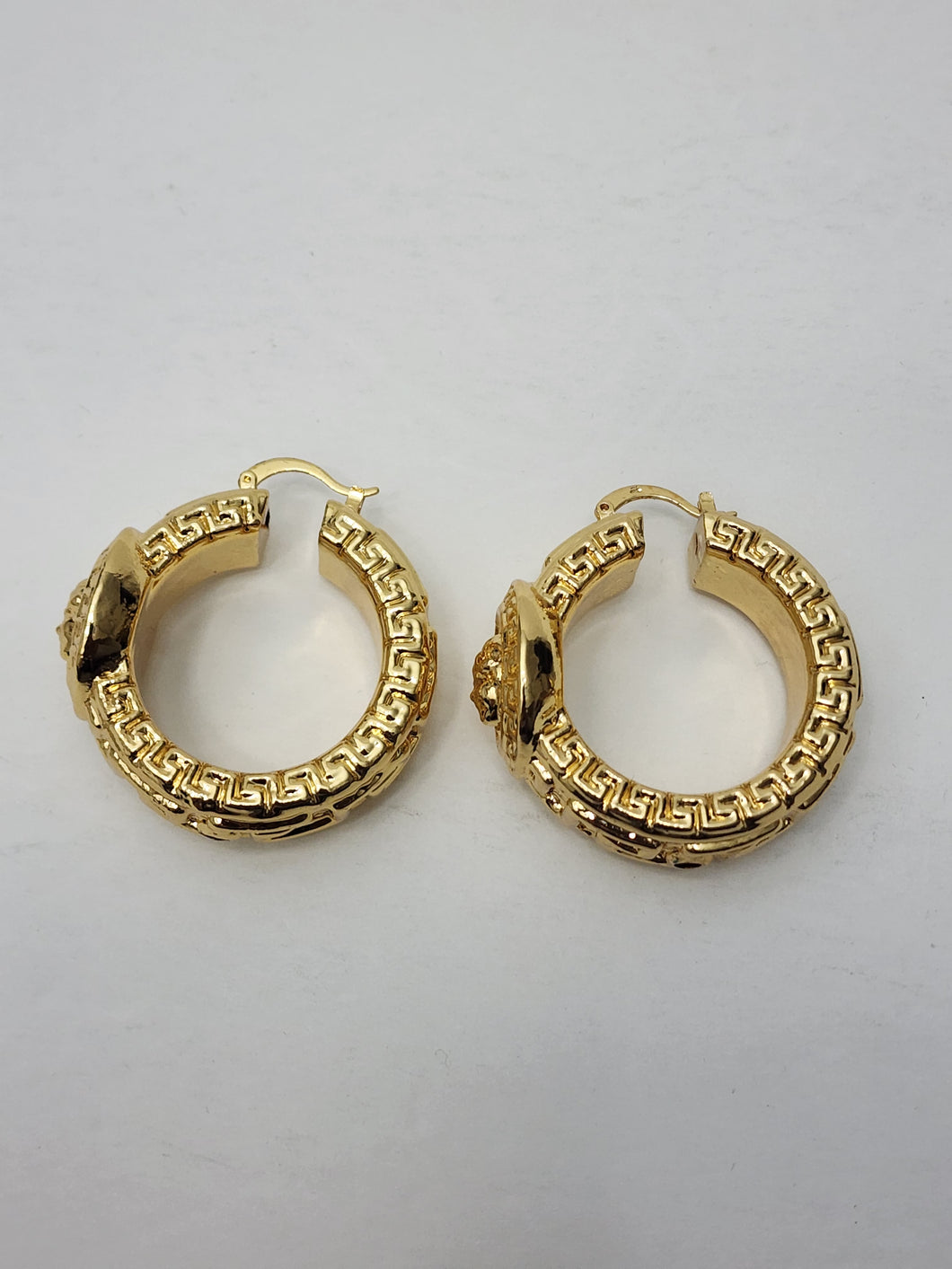 18K Gold Plated Hoop Eaaring