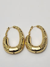 Load image into Gallery viewer, 18K Gold Plated Hoop Earrings
