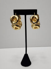 Load image into Gallery viewer, 18K Italian Gold Plated Bold Earrings
