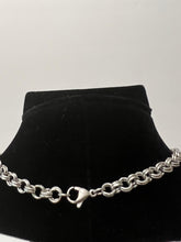 Load image into Gallery viewer, 18K WHITE GOLD PLATED CHAIN NECKLACE
