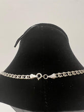 Load image into Gallery viewer, 18K ITALIAN WHITE GOLD PLATED WEAVE CHAIN NECKLACE
